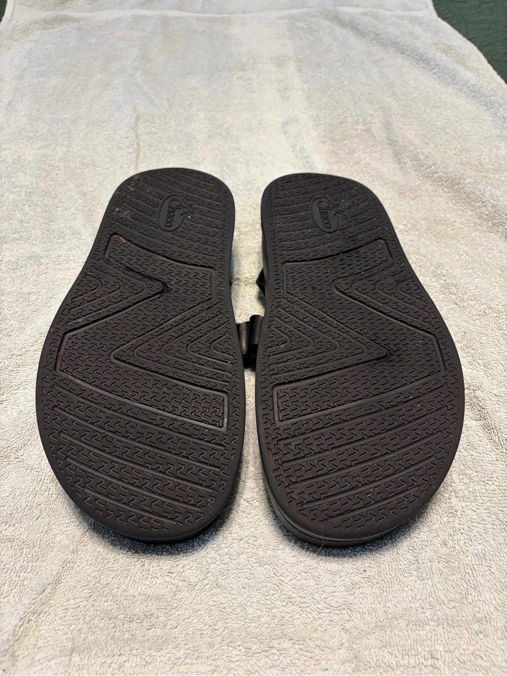 Chaco Black Strappy Platform Sandals